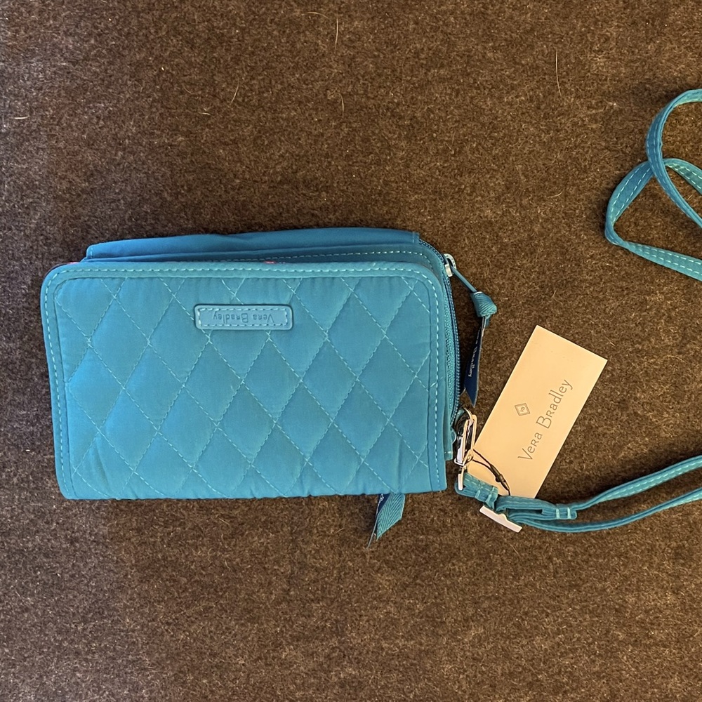 Vera Bradley crossbody wallet